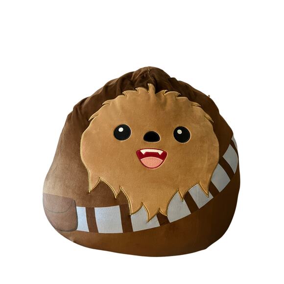 EUC Chewbacca Squishmallow 20" Chewy Star Wars HUGE Plush Pillow Wookiee - CLEAN - Picture 2 of 5